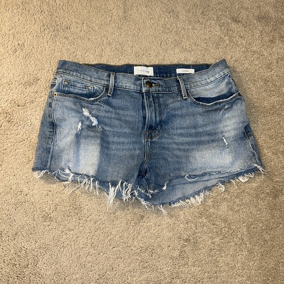 FRAME Denim Le Cutoff Short Size 29 - Picture 5 of 6